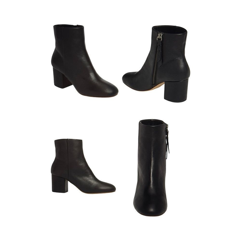 SPLENDID LEATHER NIXIE II ANKLE BOOTS.